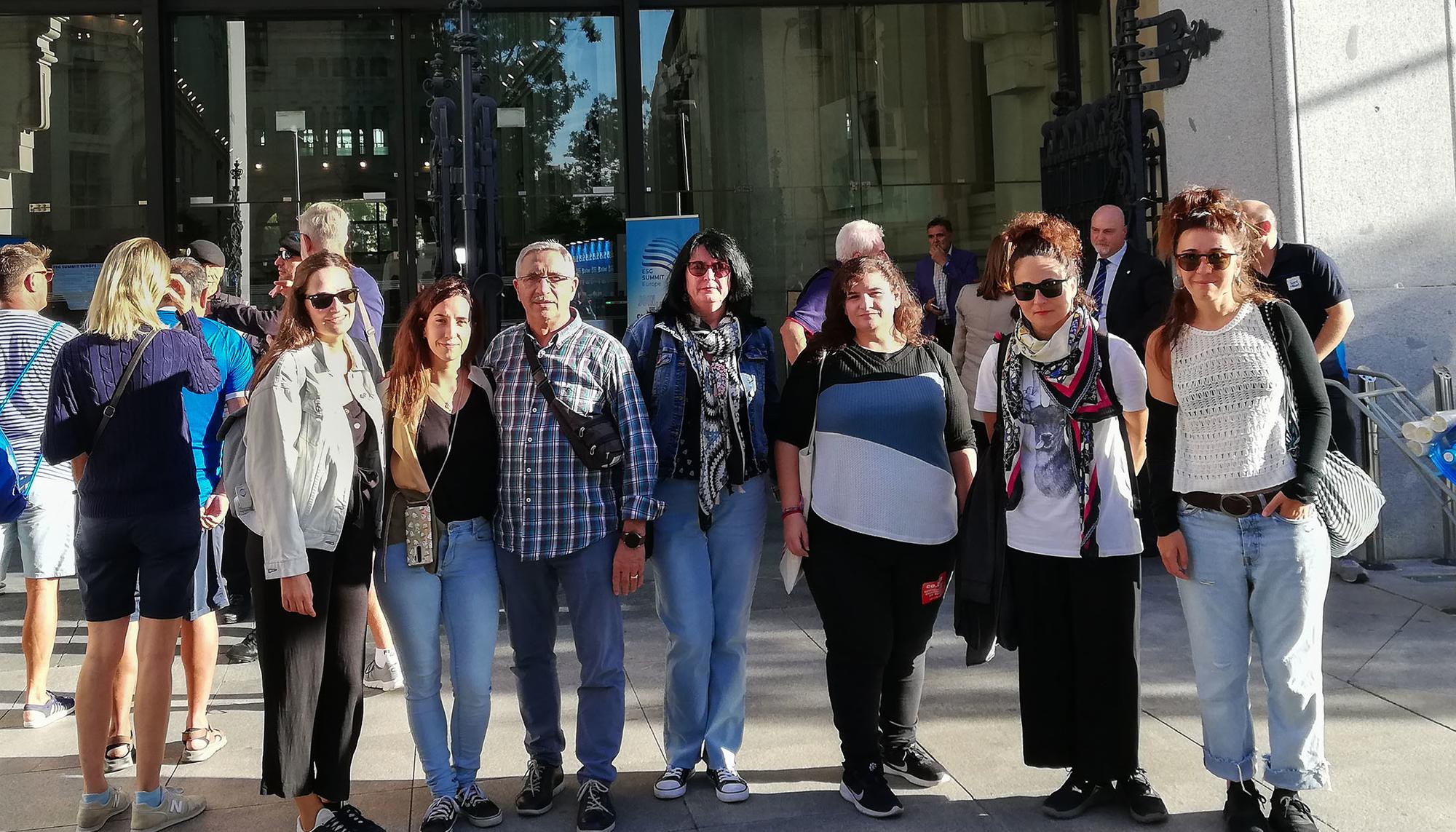 Trabajadoras Red de violencia de género del Ayuntamiento Madrid